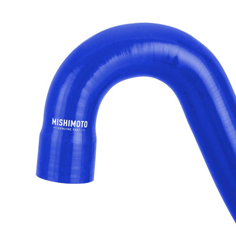 Mishimoto 2015+ Ford Mustang GT Silicone Lower Radiator Hose - Blue - DTX Performance