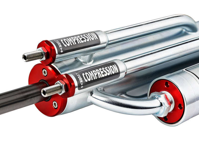 aFe Sway-A-Way 2.5 Bypass Shock 3-Tube w/ Piggyback Res. Left Side - 8in Stroke - DTX Performance