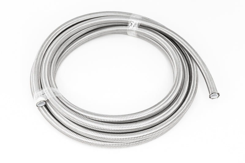 DeatschWerks 10AN SS Double Braided PTFE Hose 20 Feet - DTX Performance