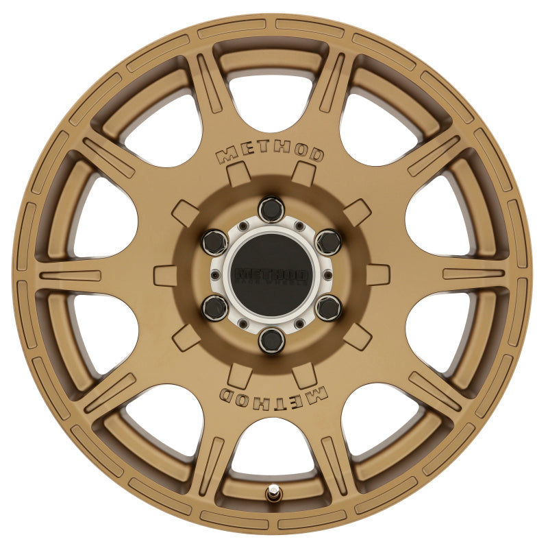 Method MR308 Roost 17x8.5 0mm Offset 6x135 87mm CB Method Bronze Wheel - DTX Performance