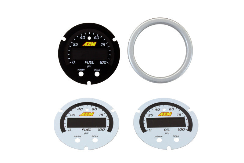 AEM X-Series Pressure Gauge Accessory Kit - DTX Performance