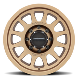 Method MR703 17x8.5 0mm Offset 8x6.5 130.81mm CB Method Bronze Wheel