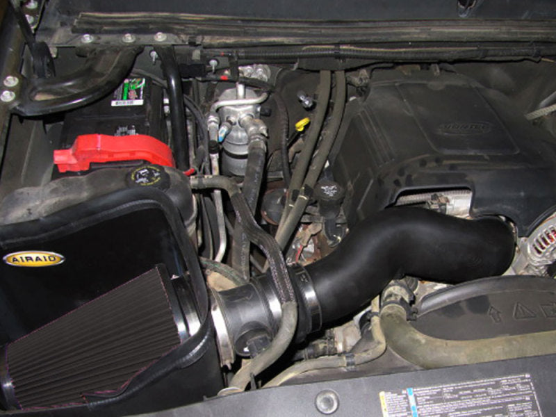 Airaid 07-08 Chevy/GMC Silverado/Sierra 2500/3500 6.0L MXP Intake System w/ Tube (Dry / Black Media) - DTX Performance