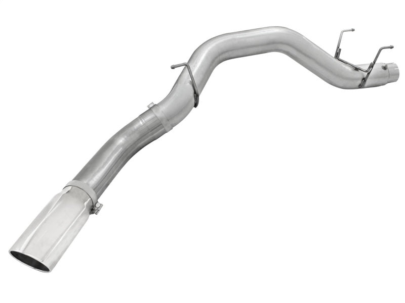 aFe Atlas 5in DPF-Back Aluminized Steel Exh Dodge RAM Diesel 13-14 6.7L (td) Mega Cab w/Polished Tip - DTX Performance