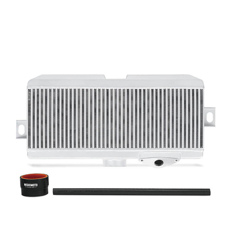 Mishimoto Subaru 08-15 WRX STi Top-Mount Intercooler Kit - Powder Coated Silver & Black Hoses - DTX Performance