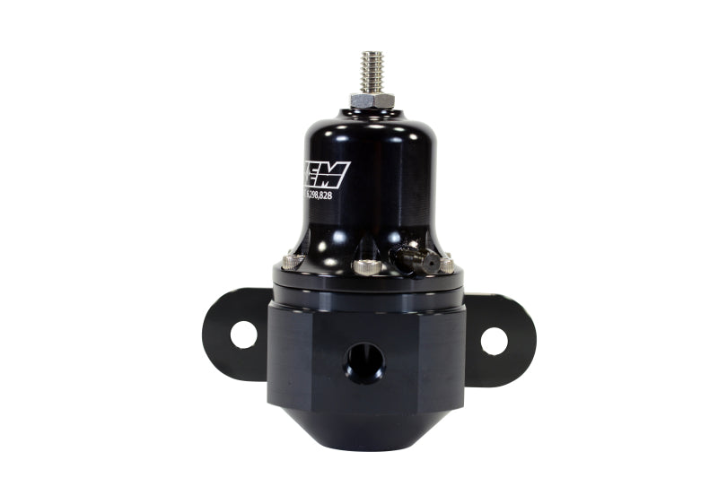 AEM High Capacity Universal Black Adjustable Fuel Pressure Regulator - DTX Performance