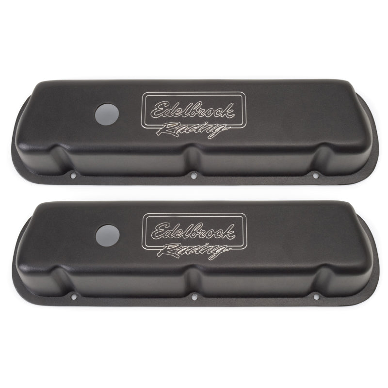 Edelbrock Valve Cover Victor Series Ford 289-302-351W CI V8 Low Black - DTX Performance