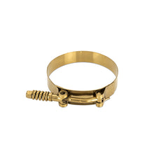 Load image into Gallery viewer, Mishimoto 2.75 Inch Stainless Steel Constant Tension T-Bolt Clamp - Gold - DTX Performance