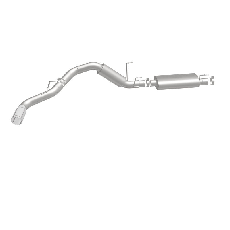 MagnaFlow Cat-Back, SS, 4in, Single Pass Side Rear Exit 5in Tip 14-15 Ram 2500 6.4L V8 CC LB/MC SB - DTX Performance