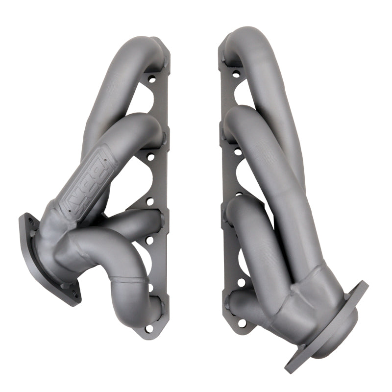 BBK 87-95 Ford F150 Truck 5.0 302 Shorty Unequal Length Exhaust Headers - 1-5/8 Titanium Ceramic - DTX Performance