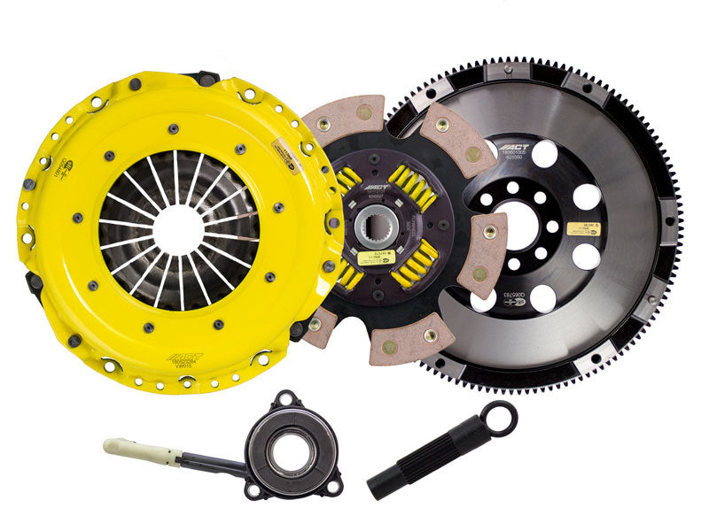 ACT 15-17 Volkswagen Golf R HD/Race Sprung 6 Pad Clutch Kit - DTX Performance