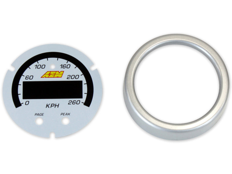 AEM X-Series 0-160 MPH GPS Speedometer Gauge Accessory Kit - DTX Performance