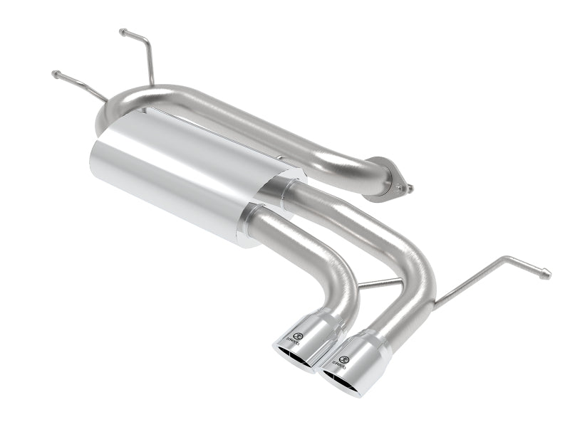 aFe Takeda 2-1/2in 304 SS Axle-Back Exhaust w/ Polished Tip 16-19 Mazda Miata L4 2.0L - DTX Performance