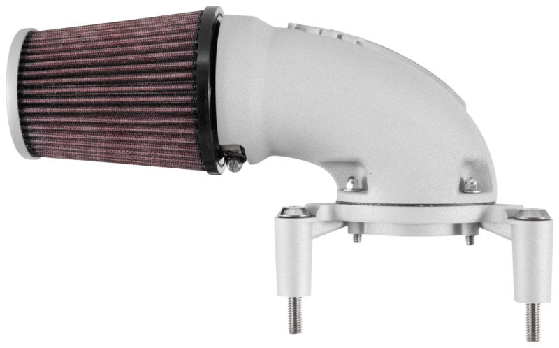 K&N 08-17 Harley Davidson Touring Models Performance Air Intake System Silver - DTX Performance