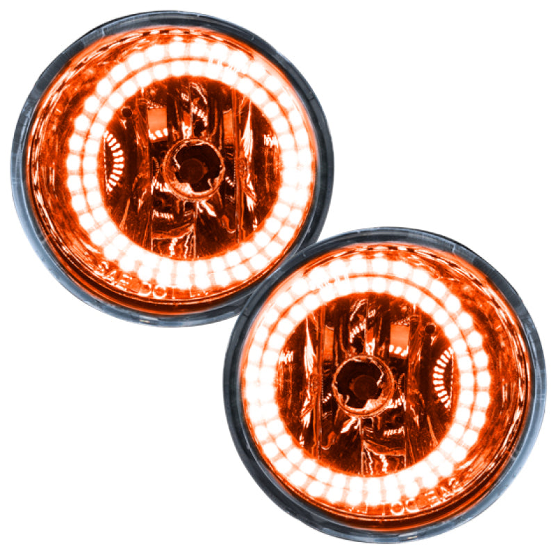 Oracle Lighting 04-15 Nissan Titan Pre-Assembled LED Halo Fog Lights -Amber - DTX Performance