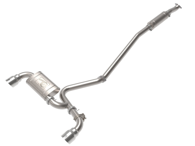 aFe 22-23 Hyundai Kona N L4-2.0L (t) Takeda 3in 304 SS Cat-Back Exhaust System w/ Polished Tips - DTX Performance