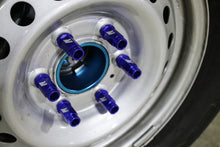 Load image into Gallery viewer, Mishimoto Aluminum Locking Lug Nuts M12x1.5 - 27pc Set - Blue - DTX Performance