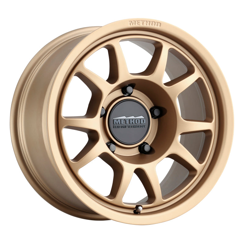 Method MR702 15x7 +15mm Offset 5x100 56.1mm CB Method Bronze Wheel - DTX Performance