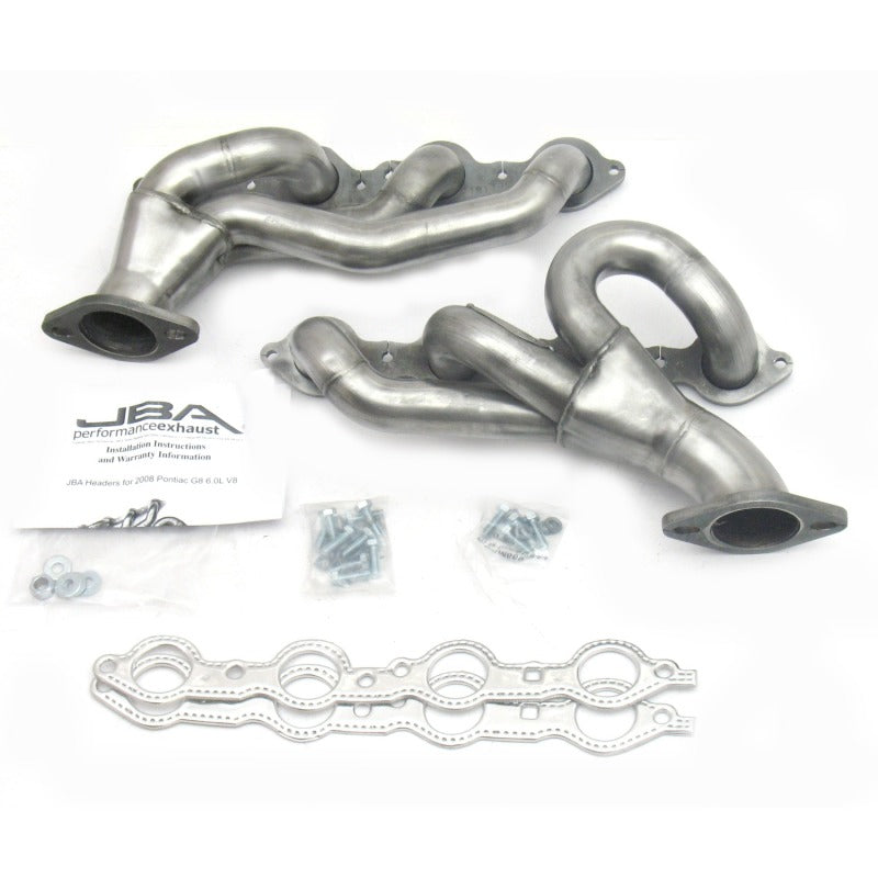 JBA 08-09 Pontiac G8 6.0/6.2L LS 1-3/4in Primary Raw 409SS Cat4Ward Header - DTX Performance