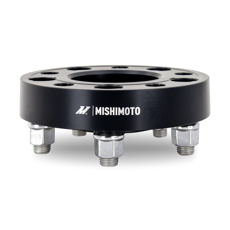 Mishimoto Wheel Spacers - 5X114.3 / 70.5 / 25 / M14 - Black - DTX Performance