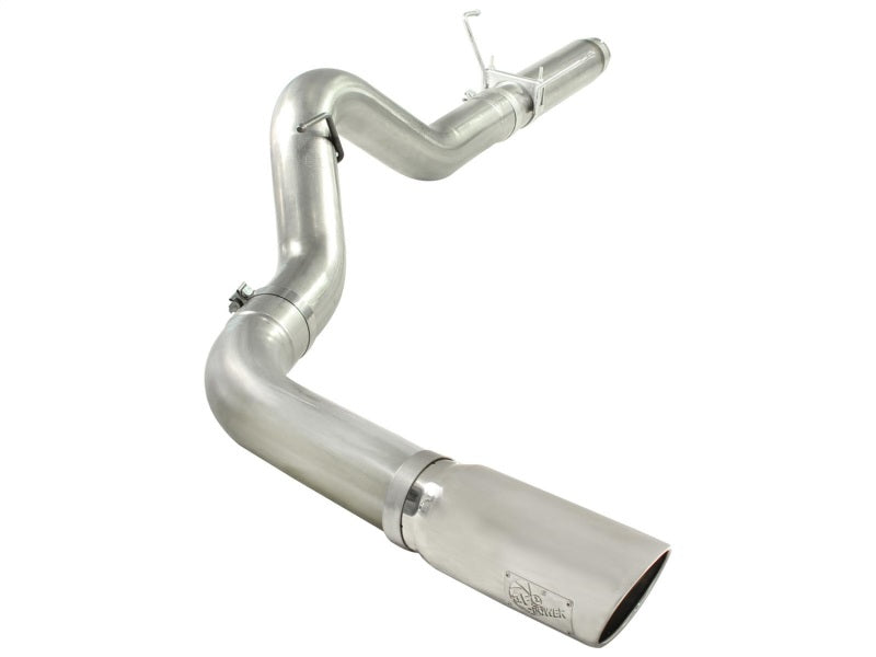 aFe MACHForce XP 5in DPF-Back 409SS Exhaust Dodge Diesel Trucks 07.5-12 L6-6.7L (td) Polished Tip - DTX Performance