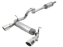 Load image into Gallery viewer, aFe Rebel Series 2.5in 409 SS Cat-Back Exhaust w/ Polished Tips 2018+ Jeep Wrangler (JL) V6 3.6L - DTX Performance