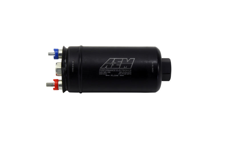 AEM 380LPH High Pressure Fuel Pump -6AN Female Out, -10AN Female In - DTX Performance