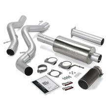 Load image into Gallery viewer, Banks Power 02-05 Chevy 6.6L SCLB Monster Exhaust System - SS Single Exhaust w/ Black Tip - DTX Performance