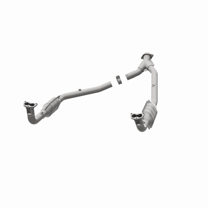 MagnaFlow Conv DF 97 Land Rover Defender 90 4.0L Y-Pipe Assy / 96-99 Discovery 4.0L Y-Pipe Assy - DTX Performance