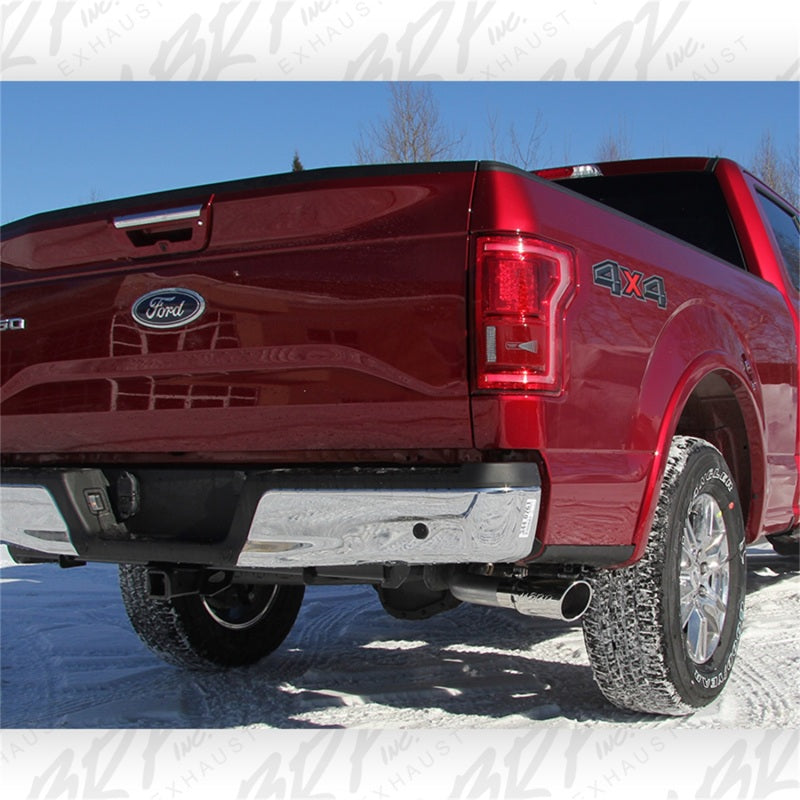 MBRP 2015 Ford F-150 2.7L / 3.5L EcoBoost 3in Cat Back Single Side T409 Exhaust System - DTX Performance