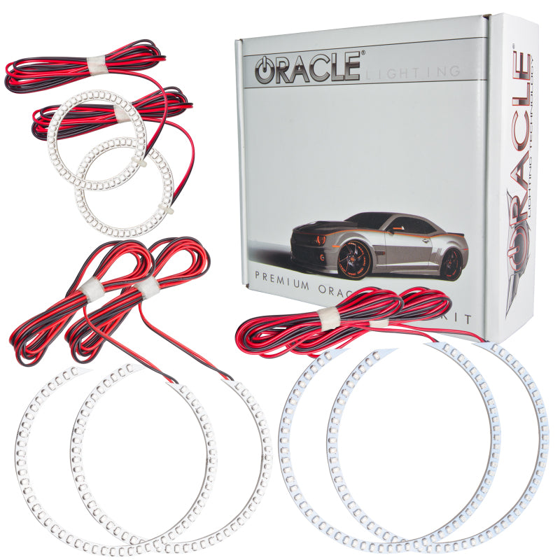 Oracle Dodge Charger 05-10 LED Triple Ring Halo Kit - White - DTX Performance