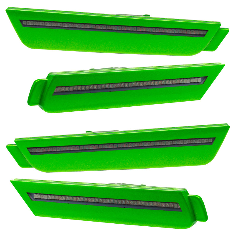 Oracle 10-15 Chevy Camaro Concept Sidemarker Set - Tinted - Synergy Green Metallic (GHS) - DTX Performance