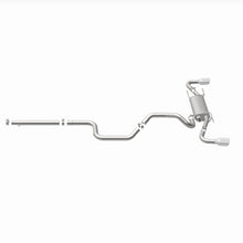 Load image into Gallery viewer, MagnaFlow 10-12 Mazda 3 L4 2.5L Hatchback Split Rear Exit Stainless Cat Back Performance Exhaust - DTX Performance