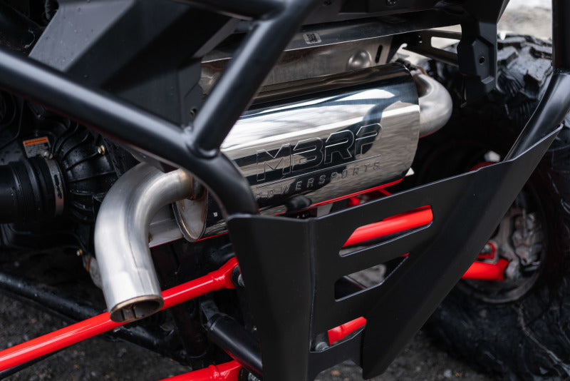 MBRP 20 Polaris RZR Pro XP Turbo Oval Slip-On Sport Series Exhaust - DTX Performance