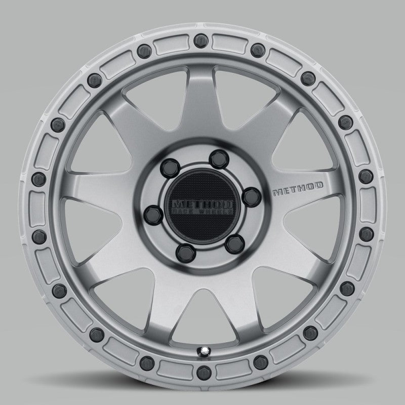 Method MR317 20x9 0mm Offset 6x5.5 106.25mm CB Matte Titanium Wheel - DTX Performance