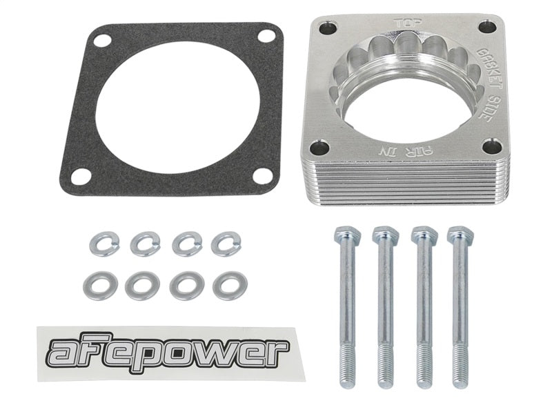 aFe Silver Bullet Throttle Body Spacer 03-06 Nissan 350Z V6 3.5L (VQ35DE) - DTX Performance