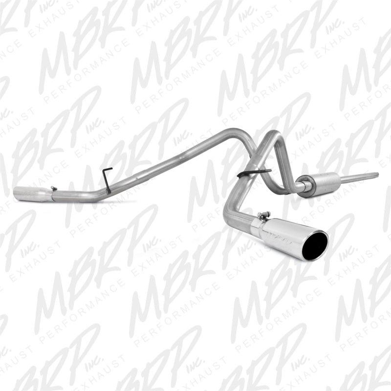 MBRP 2004-2008 Ford F150 4.6/5.4L EC/CC-SB Cat Back Dual Split Side - DTX Performance