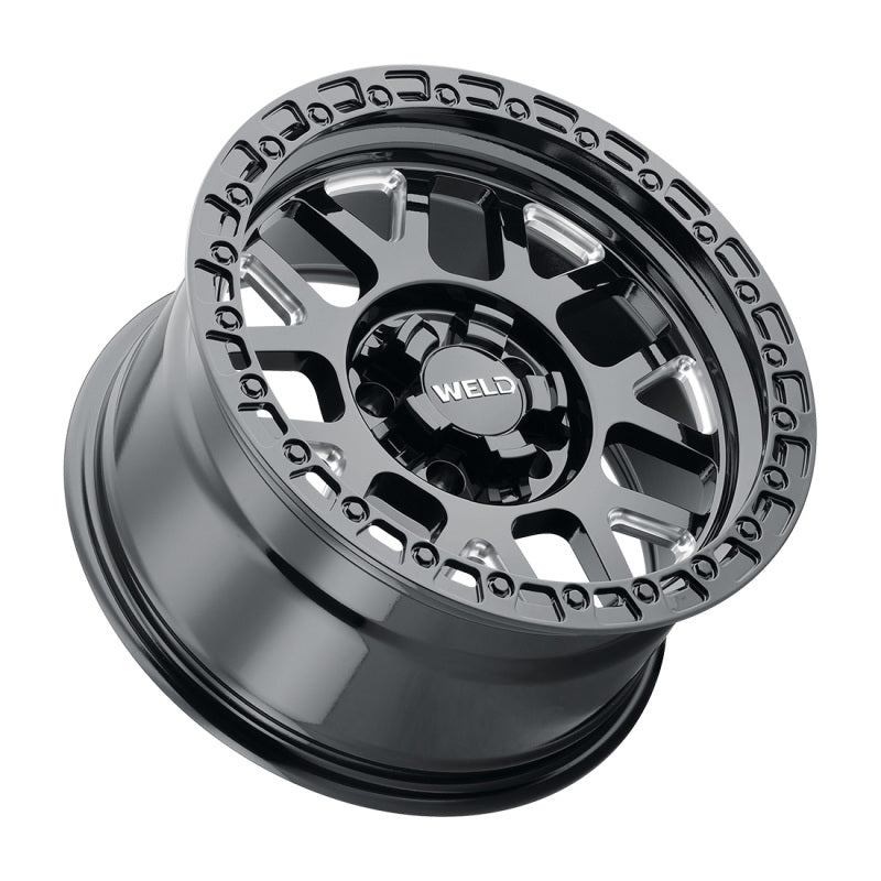 Weld Off-Road W105 17X10 Cinch 6X135 6X139.7 ET-25 BS4.50 Satin Black MIL / Gloss Black 106.1 - DTX Performance