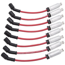 Load image into Gallery viewer, Edelbrock Spark Plug Wire Set LS Truck w/ Metal Sleeves 99-15 50 Ohm Resistance Red Wire (Set of 8) - DTX Performance