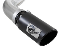 Load image into Gallery viewer, aFe Large Bore-HD 4in 409 SS DPF-Back Exh 18-19 Ford F-150 V6-3.0L (td) w/ Black Tip - DTX Performance