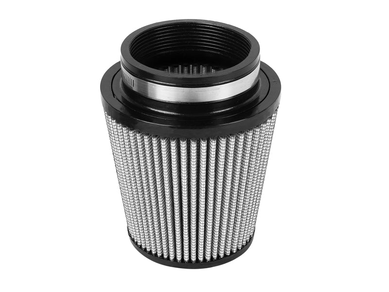 aFe Magnum FLOW Pro DRY S Universal Replacement Air Filter F-4in. / B-6in. / T-4.5in. (Inv) / H-6in. - DTX Performance