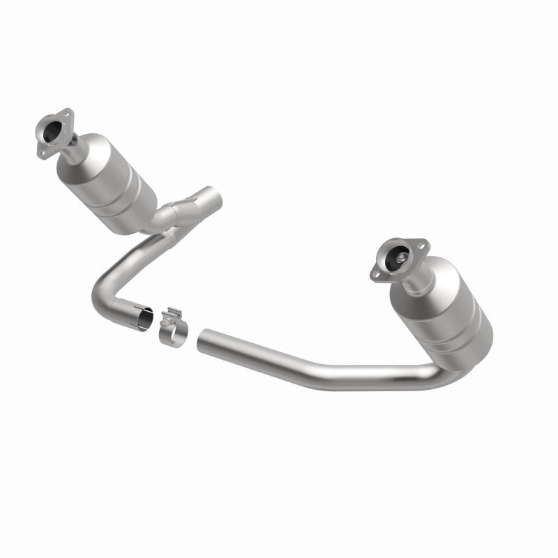 MagnaFlow Conv DF 07-09 Dodge Dakota 3.7L/4.7L /07-09 Mitsubishi Raider 3.7L Y-Pipe Assembly - DTX Performance