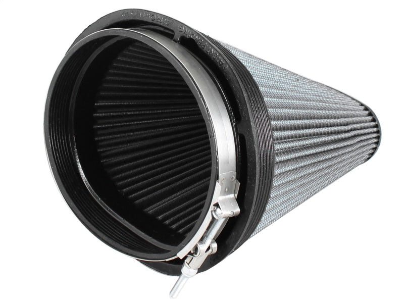 aFe Magnum FLOW Air Filter Pro DRY S (7-3/4x5-3/4in) F x (9x7in) B x (6x2-3/4in) T x (9-1/2in) H - DTX Performance