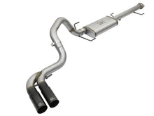 Load image into Gallery viewer, aFe Rebel Series 3in Stainless Steel Cat-Back Exhaust System w/Black Tips 07-14 Toyota FJ Cruiser - DTX Performance