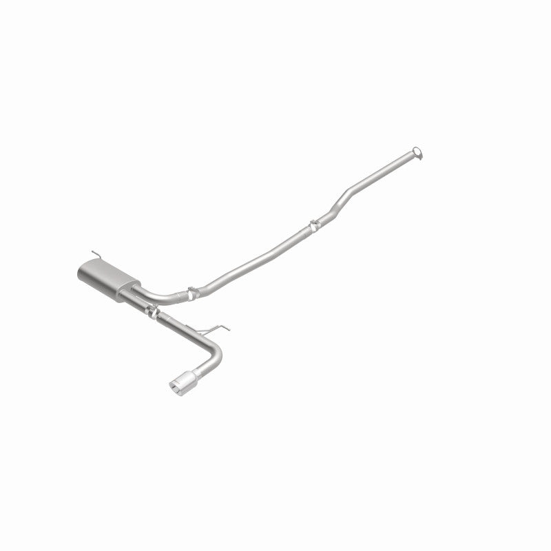 MagnaFlow 13-14 Ford Fusion L4 1.6L Turbo  Stainless Cat Back Performance Exhaust - DTX Performance