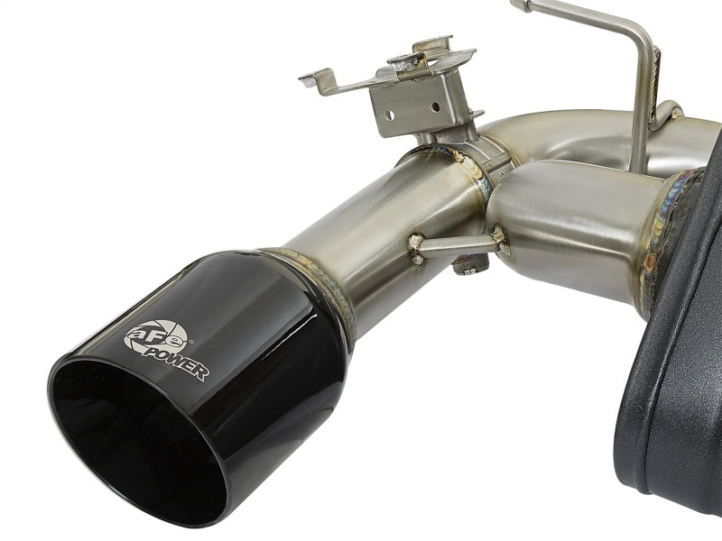 aFe MACH Force-Xp 3in 304 SS Cat-Back Exhaust w/ Black Tips 12-15 BMW 335i (F30) L6 3.0L (t) N55 - DTX Performance