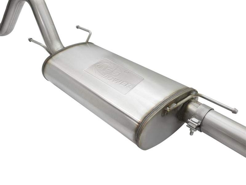 aFe MACHForce XP Cat-Back SS Exhaust w/ Polished Tips 16 Toyota Tacoma V6-3.5L - DTX Performance