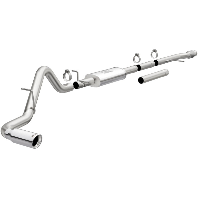 MagnaFlow 2019 Chevy Silverado 1500 V8 5.3L / V6 4.3L Street Series Cat-Back Exhaust w/ Polished Tip - DTX Performance