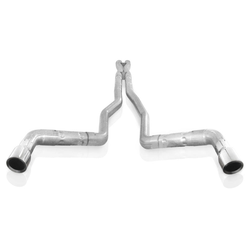 Stainless Works 10-15 Camaro 6.2L 3in Dual Chambered Catback System X-Pipe Performance Connect - DTX Performance