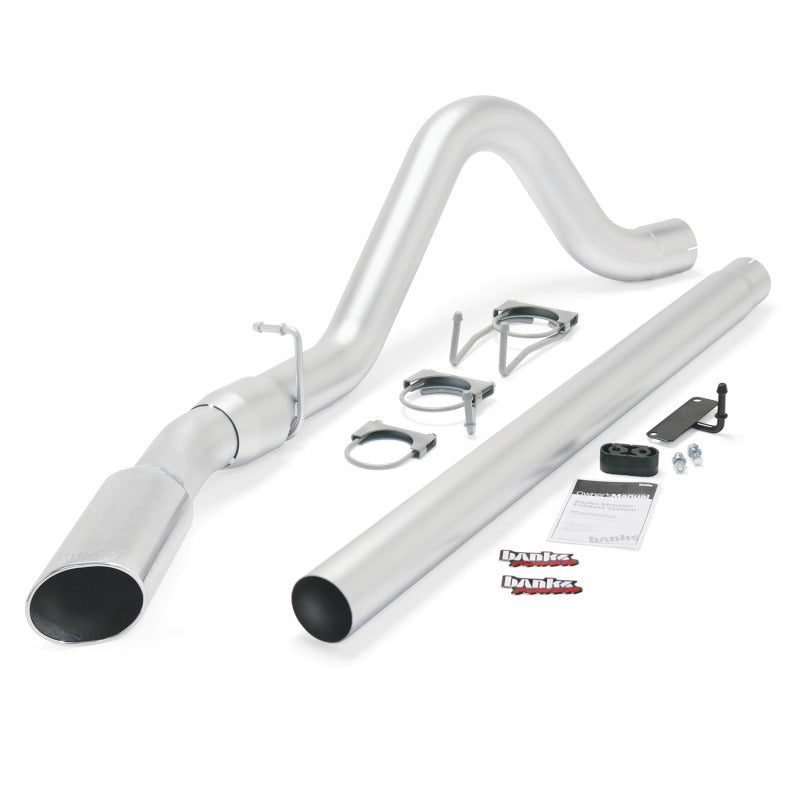 Banks Power 08-10 Ford 6.4L (All W/B) Monster Exhaust System - SS Single Exhaust w/ Chrome Tip - DTX Performance